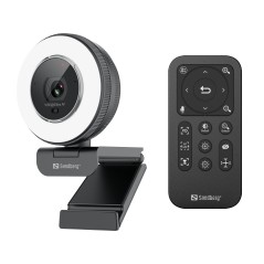 "Sandberg Streamer USB Webcam Pro Elite - High-Quality Streaming | Model: 134-39"